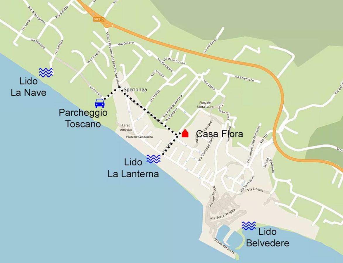 Casa Vacanza Flora Apartment Sperlonga Luaran gambar